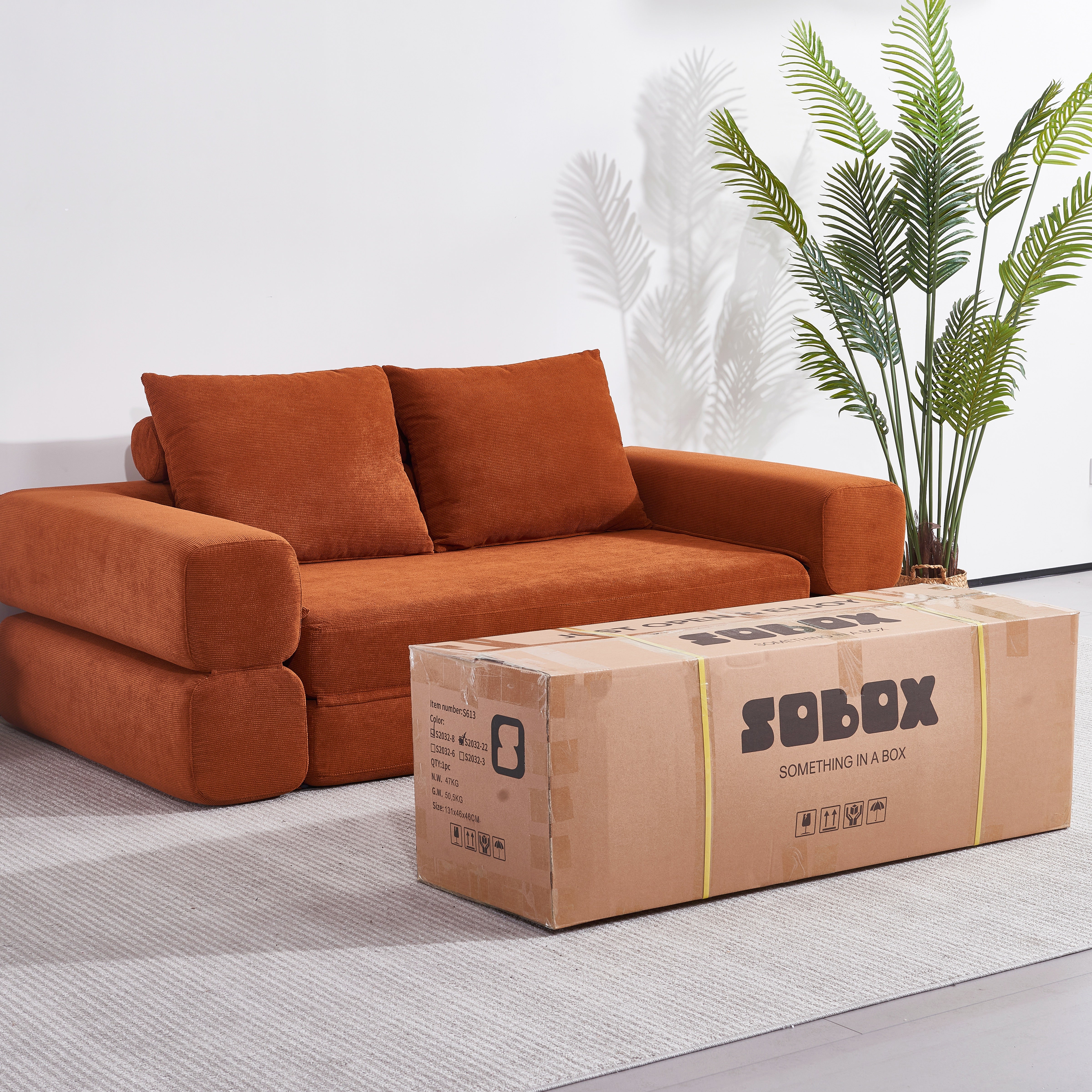 Sofa Cama Napster Rust